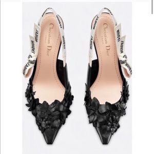 Christian Dior J’Adior Flower Heels Sz 36 (6)